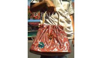 Ladies Bags Cotton Flower