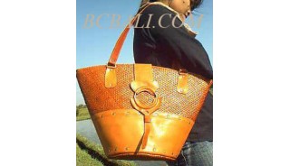 Leather Handbags Pandanus