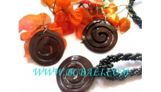 Concha Pendientes Y Collares Conjunto