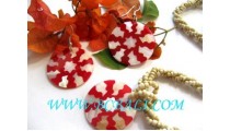 Seashell Necklaces And Earrings Sets