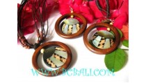 Wooden And Shell Necklaces For Women