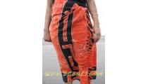Celtic Sarong Hand Painted