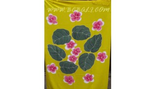 Floral Panted Rayon Sarongs