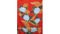 Hand Painted Floral Sarongs