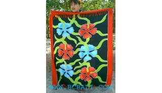 Hand Painted Rayon Sarongs