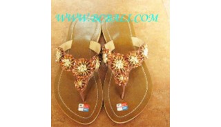 Bali Bead Flower Sandal