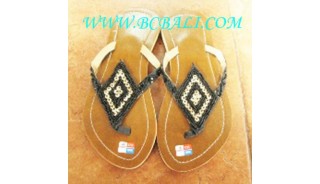 Black Bead Shoes Bali