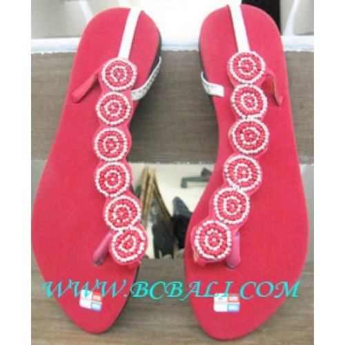 Cotton Sandal Jewels sandal , ladies sandal online shop , bead