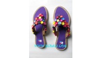 Fashionable Sandals From Beads