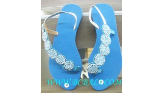 Ladies Bead Footwear