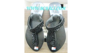 Las Mujeres Elegantes Sandalias De Cuentas