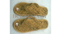 Sandals Natural Seagrass