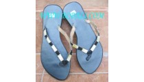 Stick Shell Bead Sandal