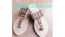Women Bead Footwear