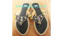 Women Beaded Sandal's