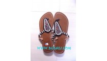 Women Sandals With Beads