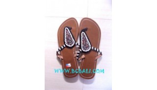 Women Sandals With Beads