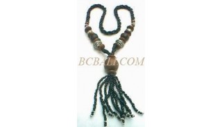 Beads Wood Necklaces