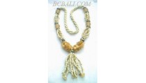 Beige Beads Rezin