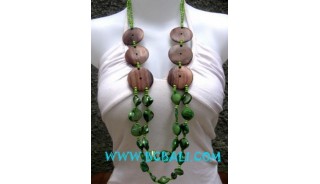 Coco Wood Fashion Necklace