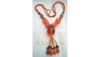 Glass Beads Fashion Necklaces