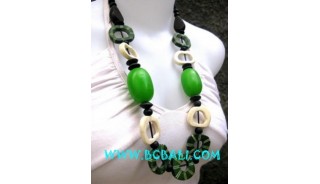 Fashion Necklaces with Bone Glasess