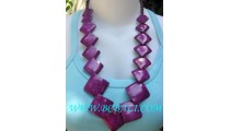 Bali Beads Bone Necklace Single Strand