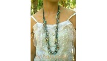 Pearl Comb.beads Necklace