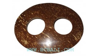 Coconut Shell Bukle Holder