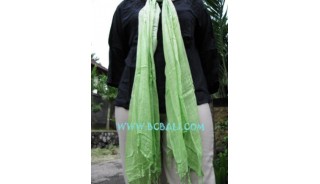 Scarves Mono Color green 