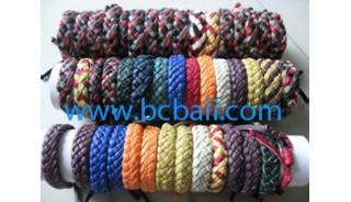 Hemp Bracelet Synthetic Leather