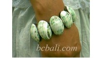 Oval Shell Bracelets