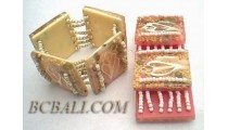 Rezin Square Bracelets