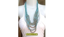 Beads Necklaces Charm Strand for Women