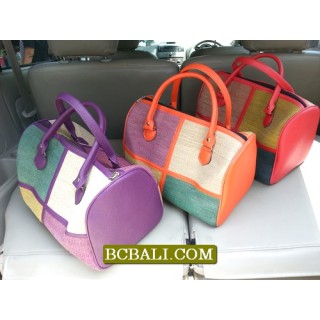 New Fashion Travel Bags Handmade Straw
