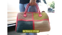 Bali Travel Handbags Straw Material