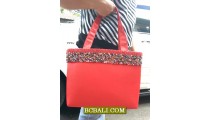 Women Handbags Cotton with Beads