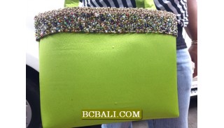 New Fashion Handbags Cotton Beaded Belts