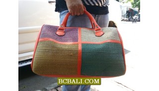 New Fashion Travel Bags Handmade Straw