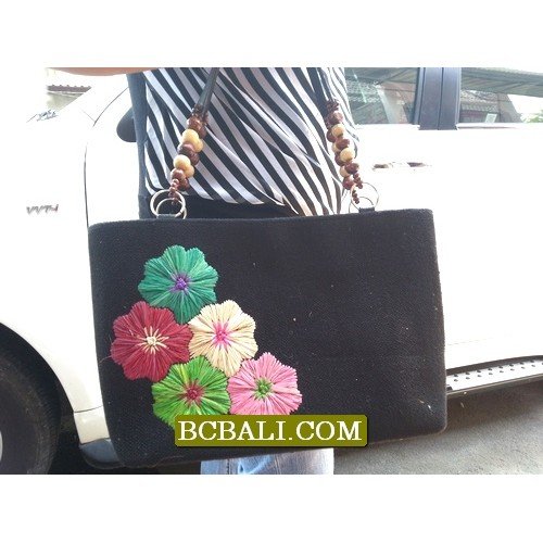 Hand Embroidery Cotton Handbags Women hand embroidery made bags for