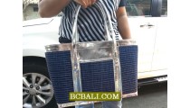 Indonesian Handbags Designs Straw Material