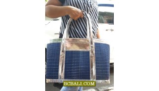 Indonesian Handbags Designs Straw Material