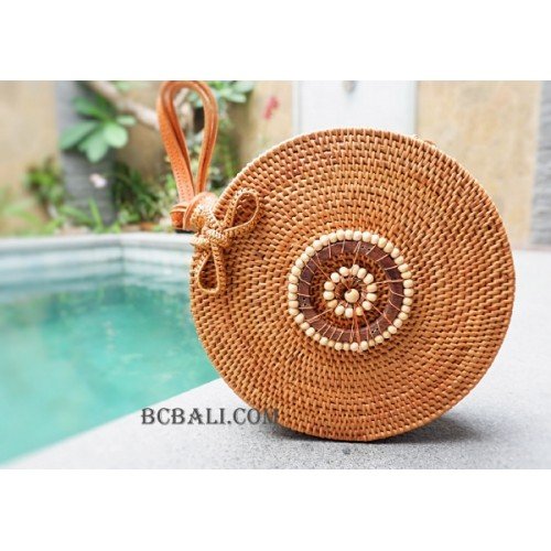 wooden sling bag