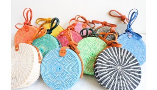 Free Shipping > Best Quality Rattan Bag 21 Pieces Color