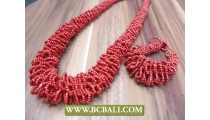 Sets Necklace Bracelet Beading Wrap