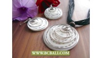 Nautilus Seashells Organic Pendants