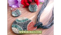 Balinese Ocean Sand Shells Pendant 