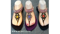 Bali Slippers Sandals Seeds Beading 