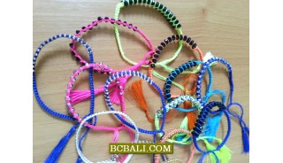 bali roupe hemp beaded bracelets Handmade